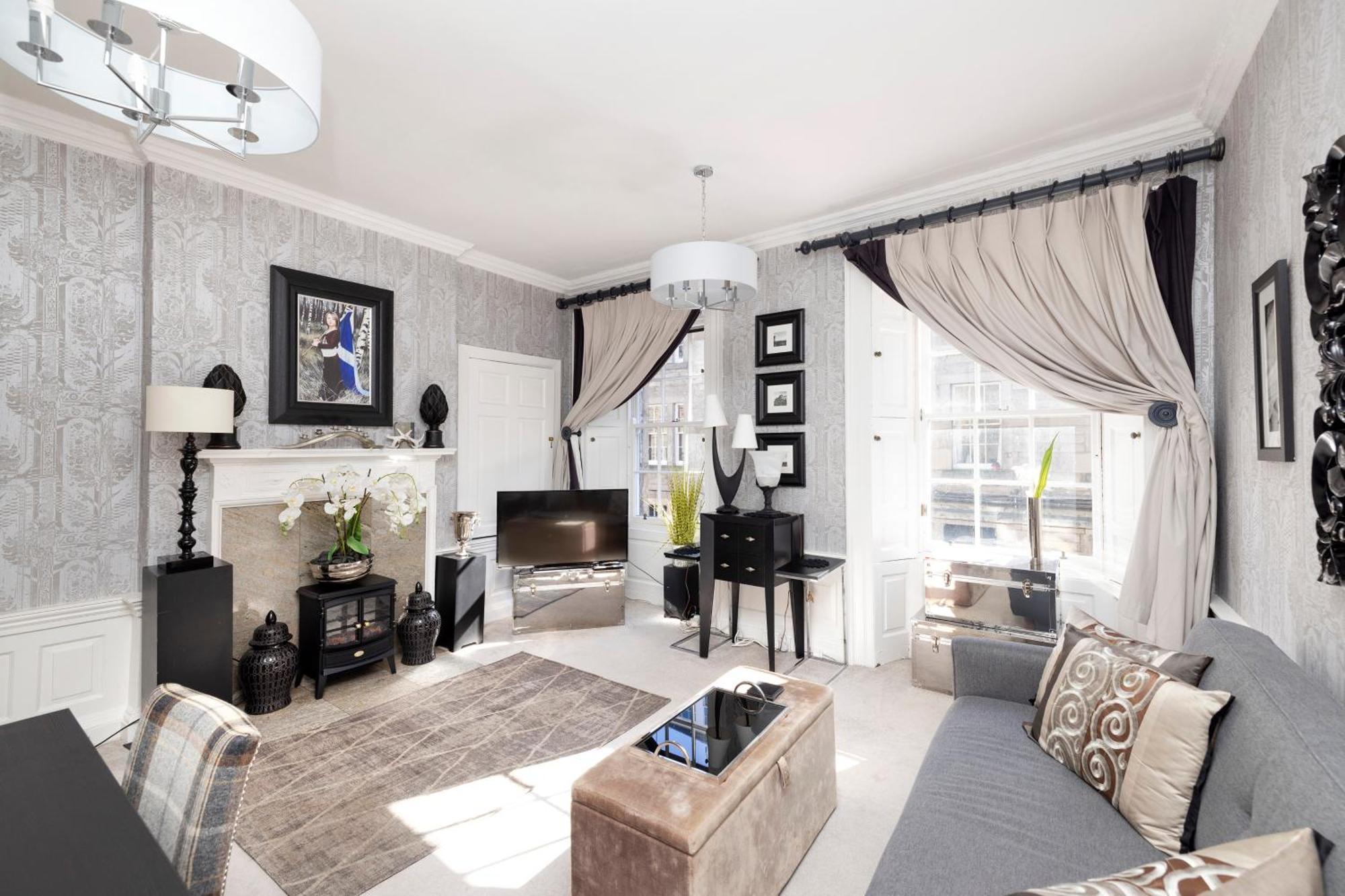Joivy Exclusive Apartment At The Heart Of New Town Edinburgh Bagian luar foto